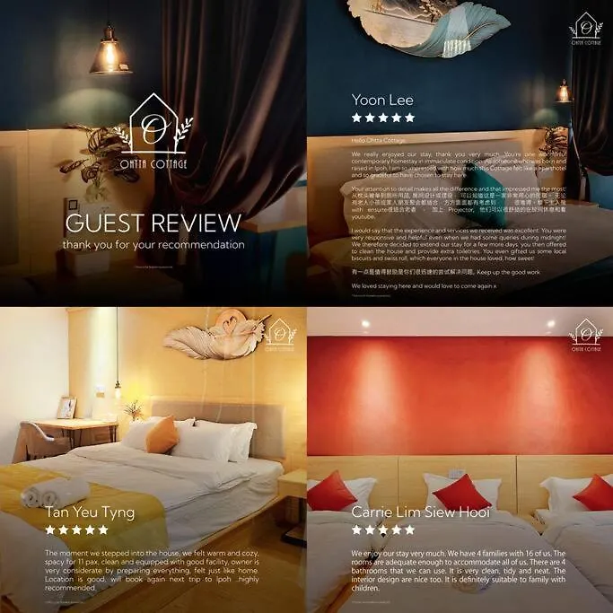 Oc63 By Ohtta Cottage Ipoh For 13 Adults 4 Children 0*,
